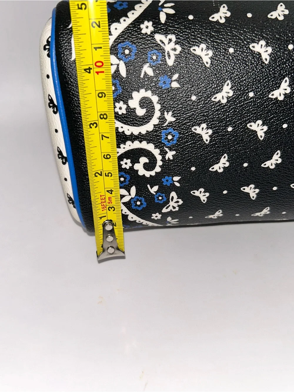 Coach Mini Bennett Butterly Bandana Print Satchel